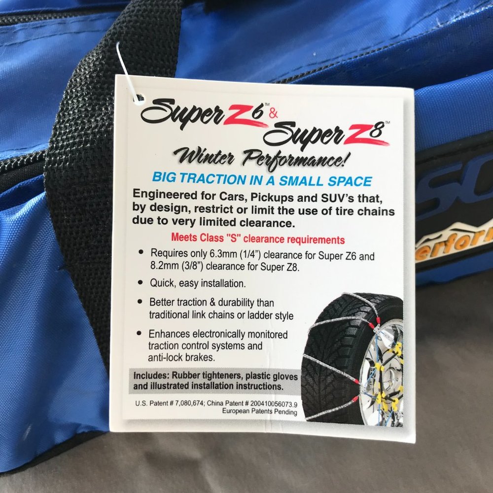 SCC Performance car chains Super Z6 SZ131 - Picture 3 of 10
